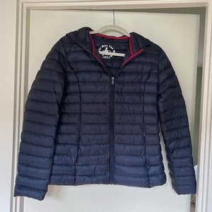 Just Over The Top J.O.T.T. Navy and Red Puffer